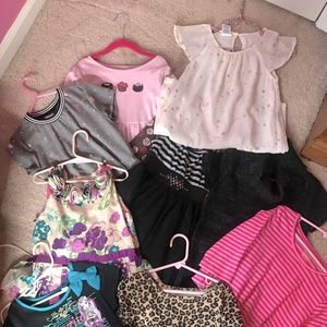Lot of girls 7/8 dresses